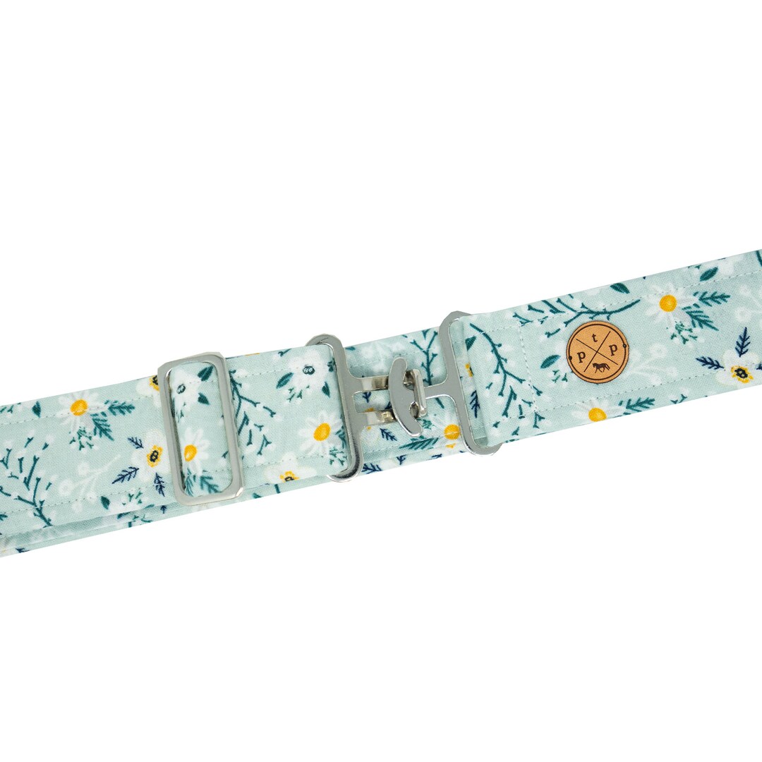 Blue Floral Belt | Equestrian Belt, Horse Belt, Equestrian Belt, Cotton Belt, Custom Belt