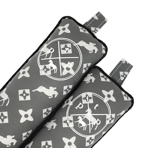 Luxury Equine (Black) - Boot Stuffer | Boot Tree, Fabric Boot Tree, Equestrian Boot Tree, Equestrian Tall Boot Stand, Horse Boot Tree