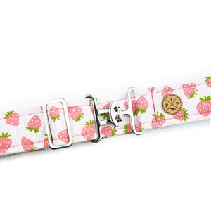Stawberries Belt | Equestrian Belt, Horse Belt, Equestrian Belt, Cotton Belt, Custom Belt