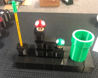 Mario Pennhållare Skrivbordsset