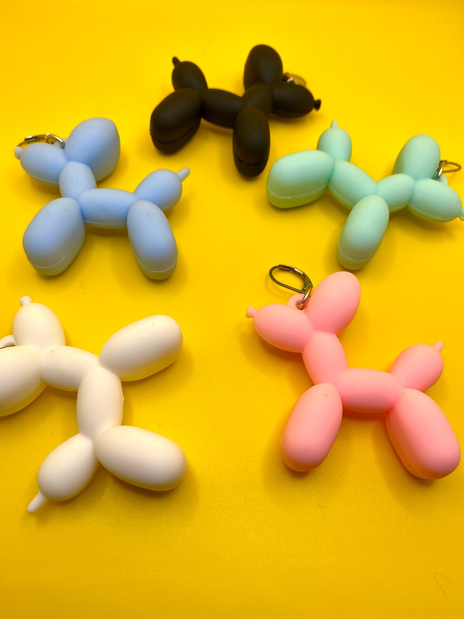 Balloon Dog Earrings clown balloon dog dangle earring kitsch Etsy Italia