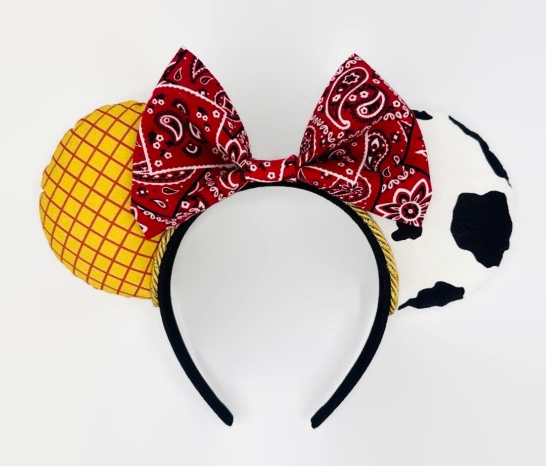 Diademas Con Forma De Orejas De Ratón, Lazos Brillantes, Len | Cuotas