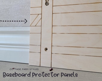 Baseboard Protector Panel- Small Animal Enclosure Protection