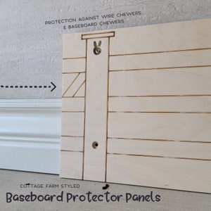 Baseboard Protector Panel- Small Animal Enclosure Protection - Etsy