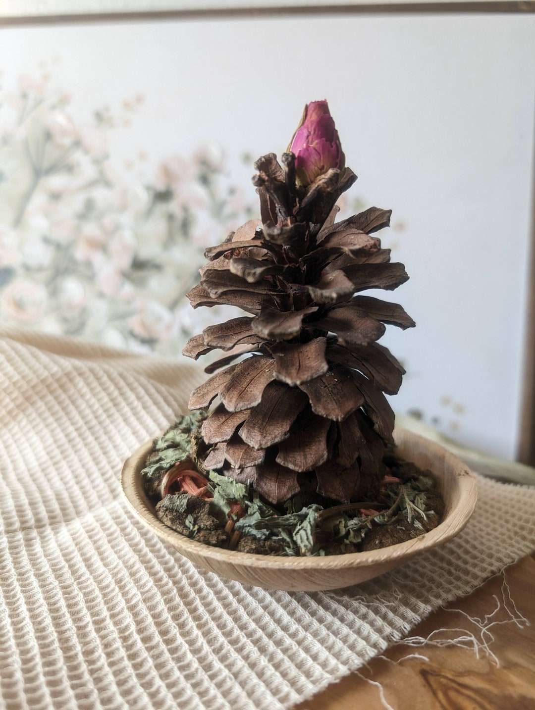 Pine Cone Christmas Tree for Bunnies Rabbit Treat Rabbit Etsy