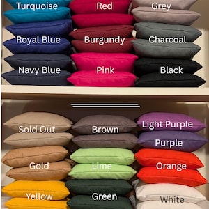 Regulation Cornhole Bags Set of 8: Duck Cloth, Double Stitched - made in Canada