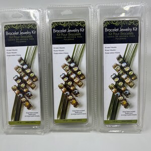 3 Packs - Saint Wood Bracelet Kit -Do it Yourself Bracelet Kit