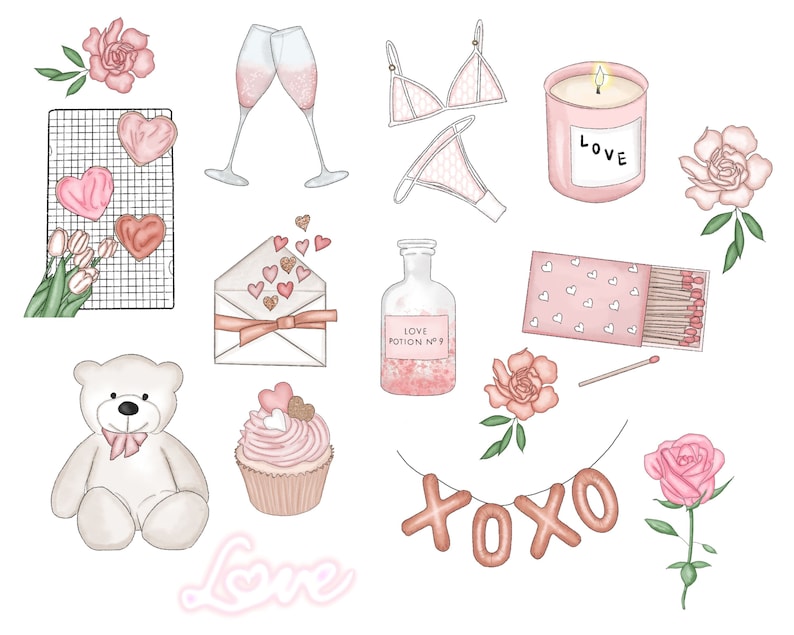 Download Be Mine Girl Clip Art Watercolor Clipart Valentine ...