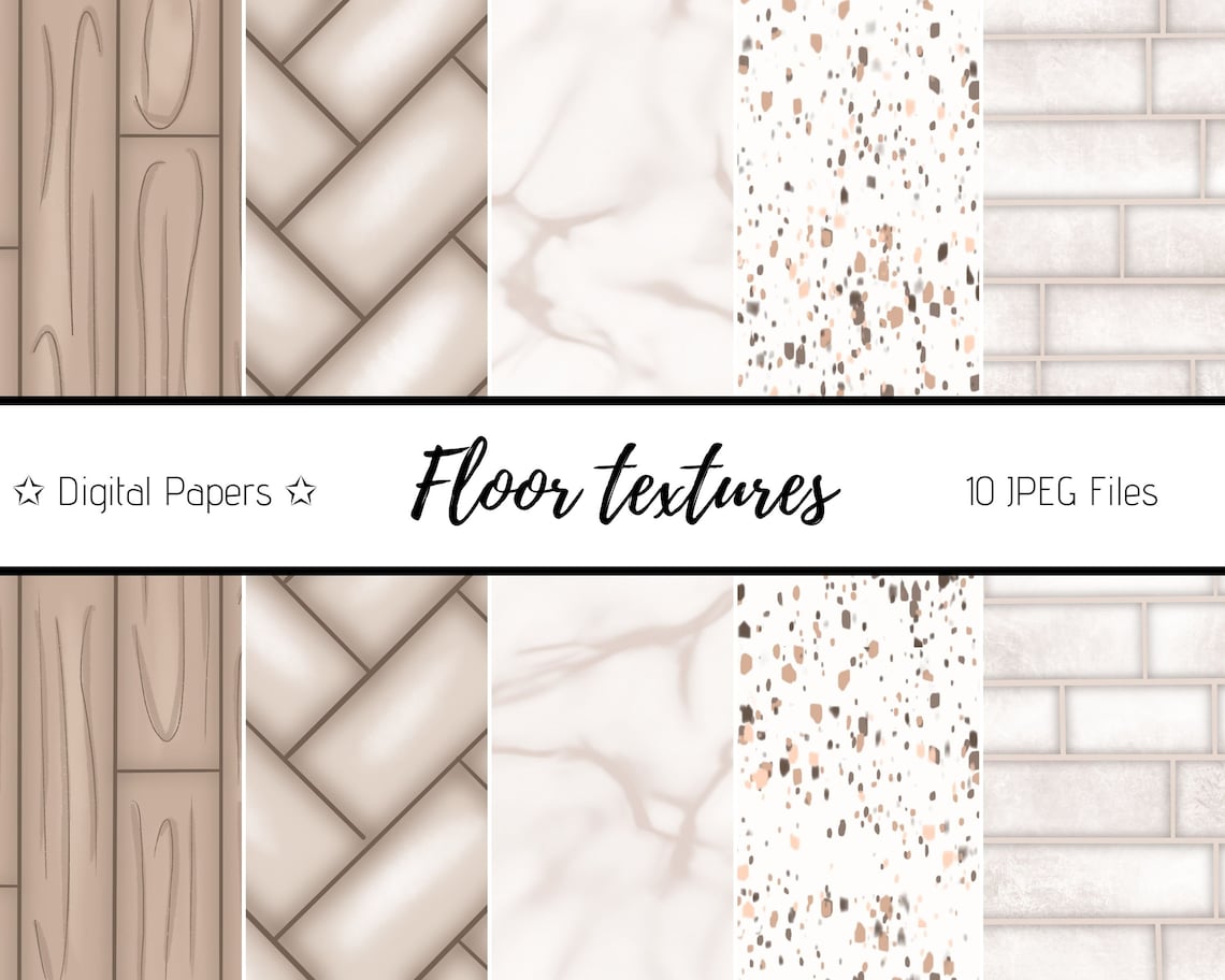 Floor & Wall Texture Patterns Digital Scrapbook Paper NOT Etsy UK