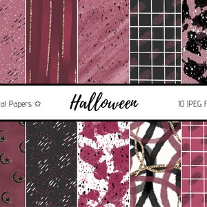 Bourgogne Black Purple Abstract Digital Scrapbook Paper NOT UNLESS Aqua color Sublimation Designs Téléchargements PNG Print Hand Drawn Background