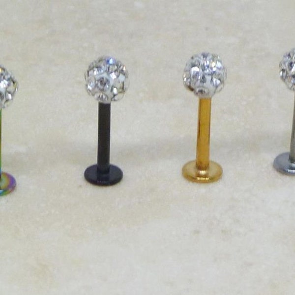 Monroe Gold Studs