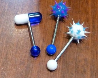 Tongue ring | Etsy