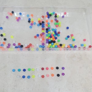 5 Pack of No Metal Bioplast 16g Candy color 16g externally threaded balls for Labret, conch, tragus earrings, cartilage helix nose eyebrow
