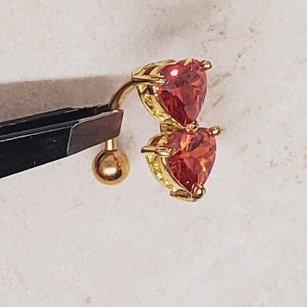 Upside Down Belly Rings Etsy