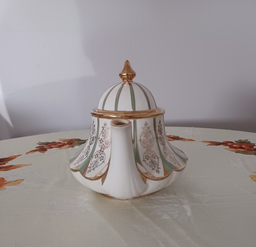 Sadler Porcelain Teapot Etsy