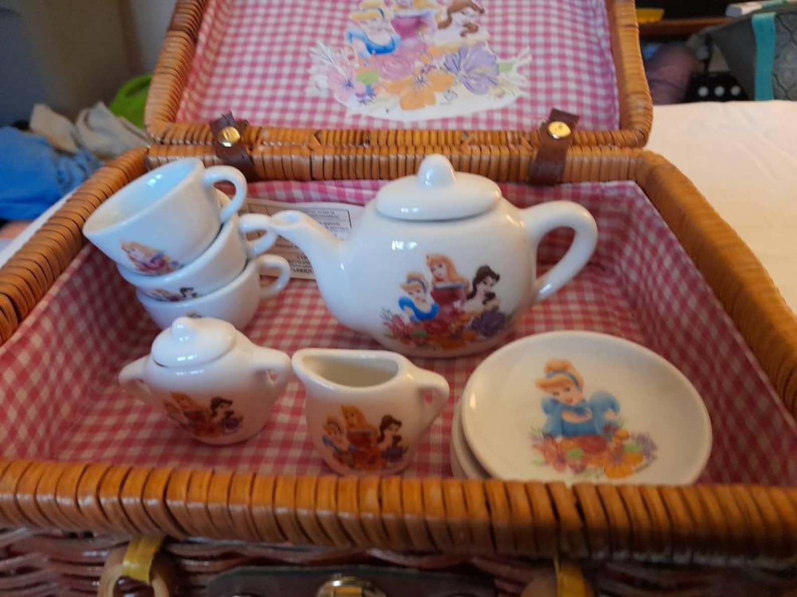 Disney Character Picnic Wicker Picnic Baskets Etsy