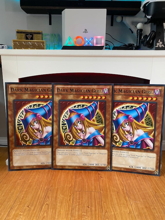 Dark Magician Girl Jumbo Yugioh Card MFC-000 1st Edition - Etsy Canada