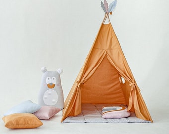 Teepee, Kids Tipi, Indian Tee pee, Childrens Teepee, Playtent, Tipi, Teepee tent, Tipi tente pour les enfants, wigwam