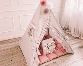 Teepee ,swan, Kids Tipi, Indian Tee pee, Childrens Teepee, Playtent, Tipi, Teepee tent, Tipi tente pour les enfants, wigwam