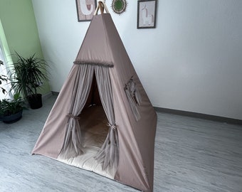 Tipi, Kinderspielhaus, Tippi, Kinderzimmer Dekoration, Spielhaus, Spiel Zelt, Kinder Zelt, Kinder Tipi, Kleinkind Tipi