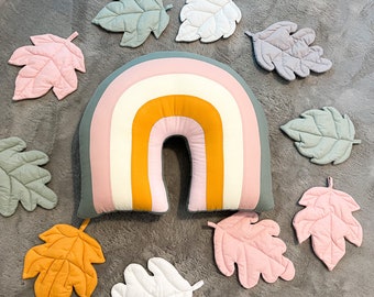 GROßE Regenbogen Kinderzimmer Dekor  dekorative Kissen Kinder Kissen Baby-Dusche-Geschenk Bettwäsche