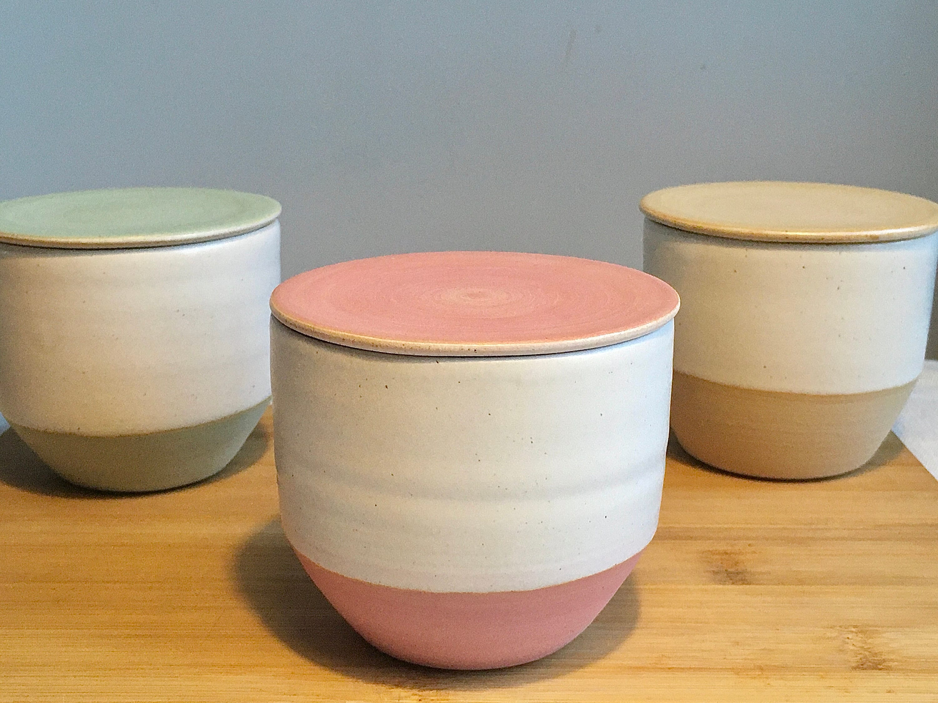 GBKDQQ Französische Butterdose Keramik - Butterglocke Mit Deckel Schwarz