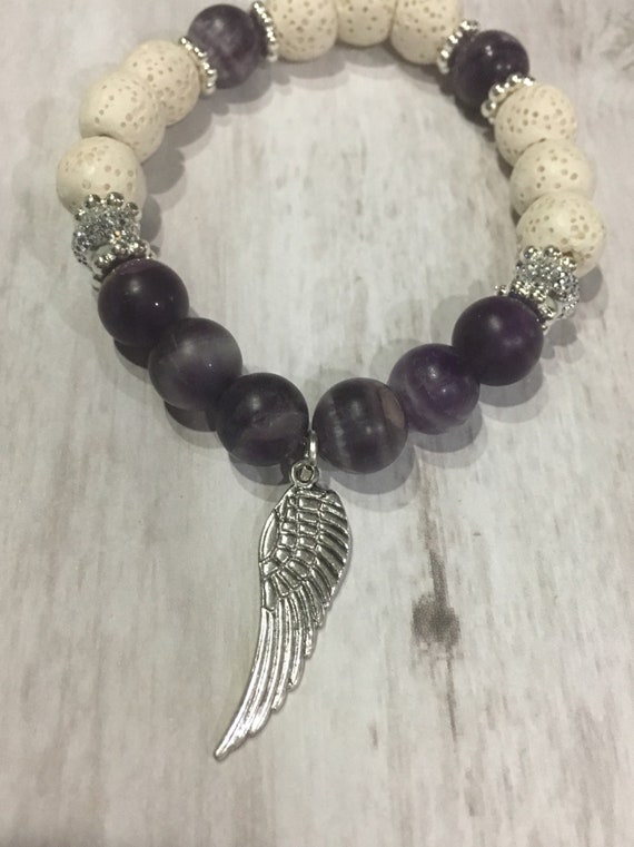 etsy lava rock bracelet
