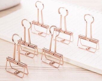 designer binder clips
