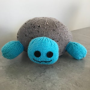 Shelley the Turtle - Plush Stuffed Toy - Handmade Toy, Soft Knitted ...
