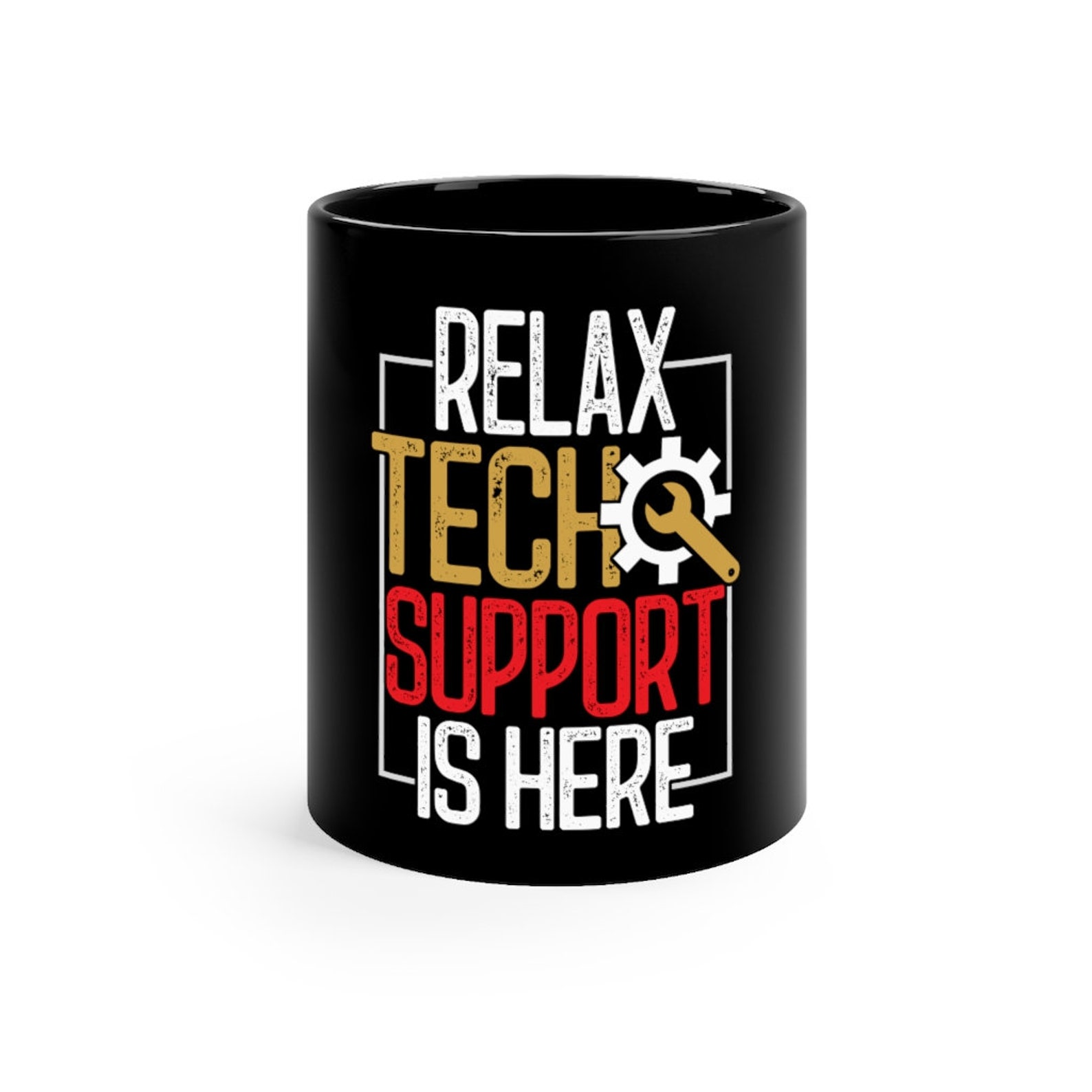Funny Tech Support Mug Funny Gift for Helpdesk Workers IT Etsy