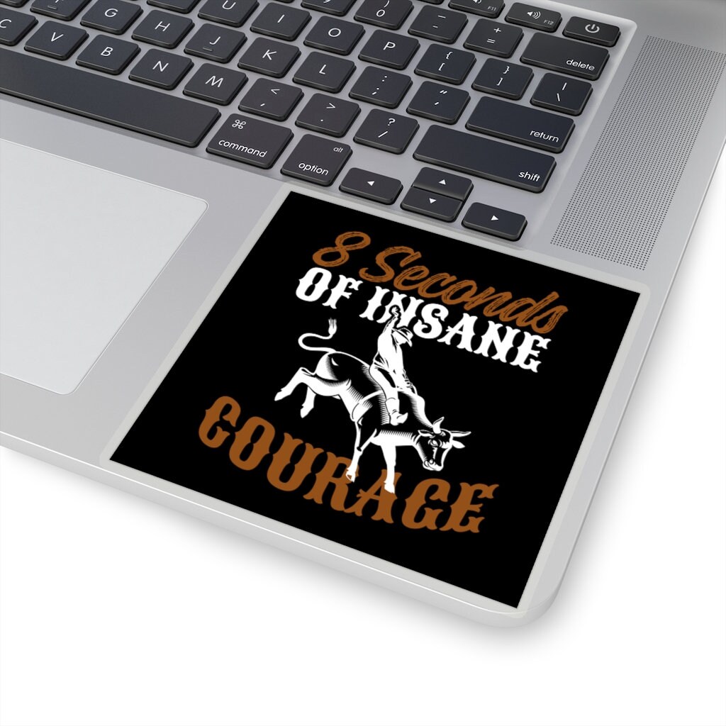 Papercraft Bull Rider Sticker Rodeo Sticker Cowboy Cowgirl Rodeo ...