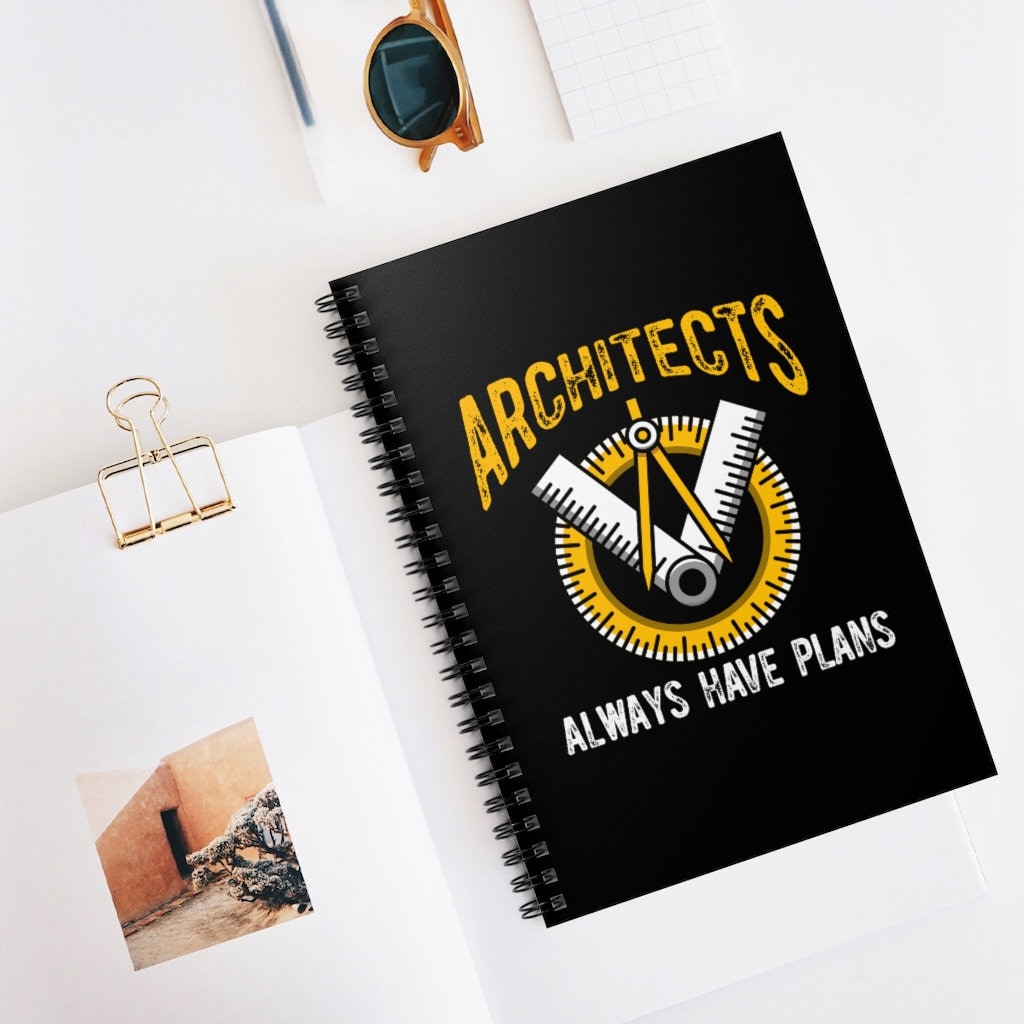 Architect Notebook Gift voor architecten en architectuur Etsy Nederland