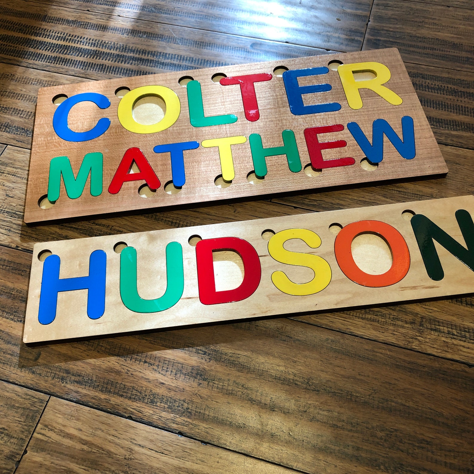 Custom Wooden Name Puzzle Etsy custom-wooden-name-puzzle-etsy
