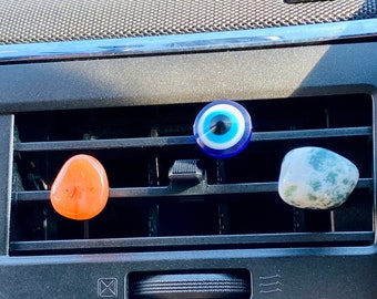 Evil eye car vent clip