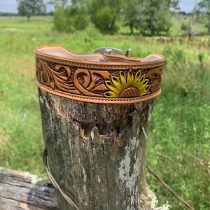 Handmade Custom Leather Dog Collar