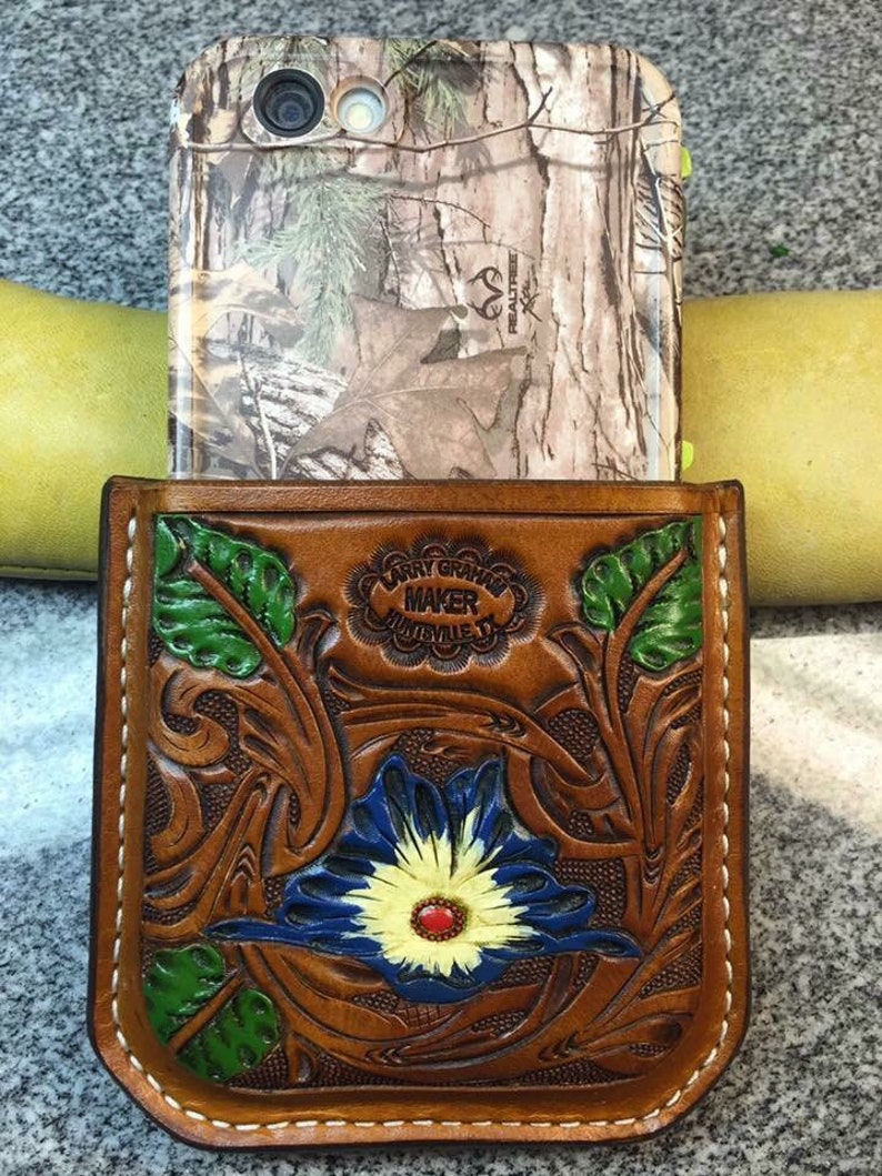 Custom Handmade Leather Phone Case Etsy