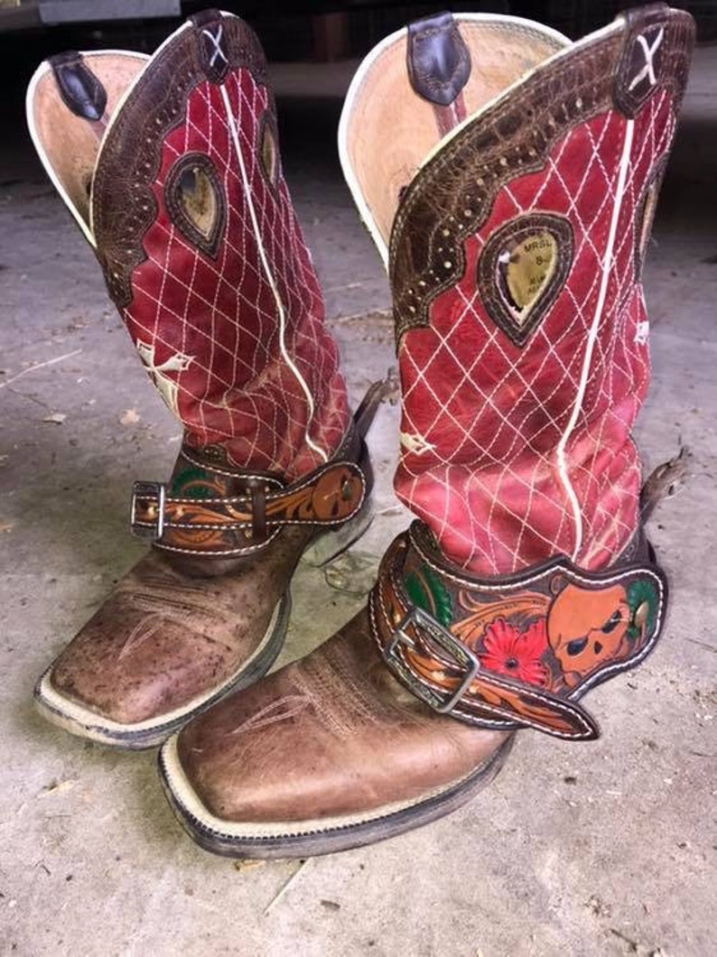 Handmade Custom Spur Straps Etsy