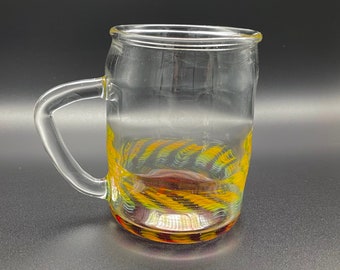 Handmade Borosilicate Fumed Glass Mug