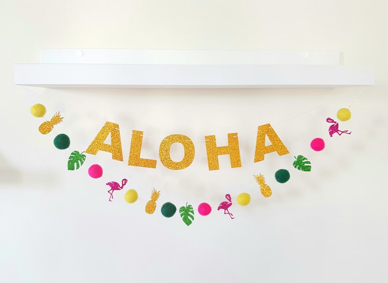 Tropical baby shower decor,Tropical table decor,Flamingo birthday,Tropical wedding,Tropical garland,Pineapple decor,for MORE PLEASE CONTACT