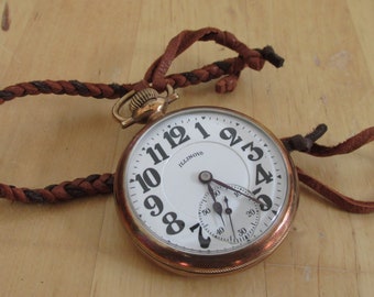 leather watch fob