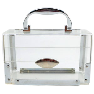 Vintage Lucite Handbag
