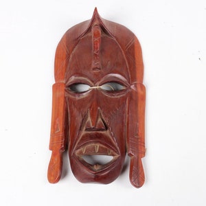 Kenyan African Carved Mask
