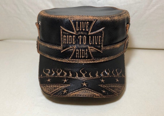 biker baseball caps