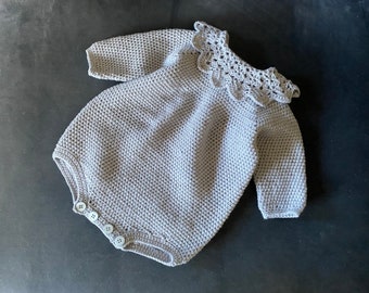 Crochet Pattern - Romper- Little Stella Romper for baby & toddler