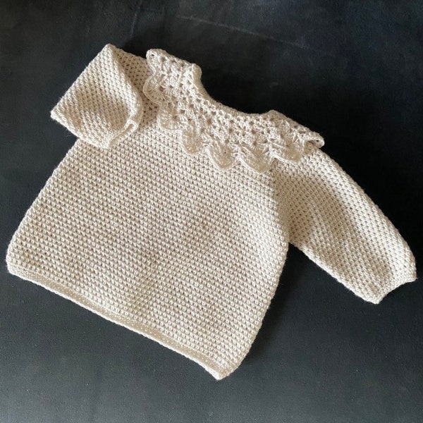 Crochet Pattern - Baby Toddler Top Little Stella