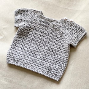 2 Crochet Patterns T-shirt & Top For Summer image 3