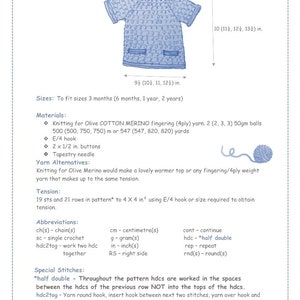 2 Crochet Patterns T-shirt & Top For Summer image 7