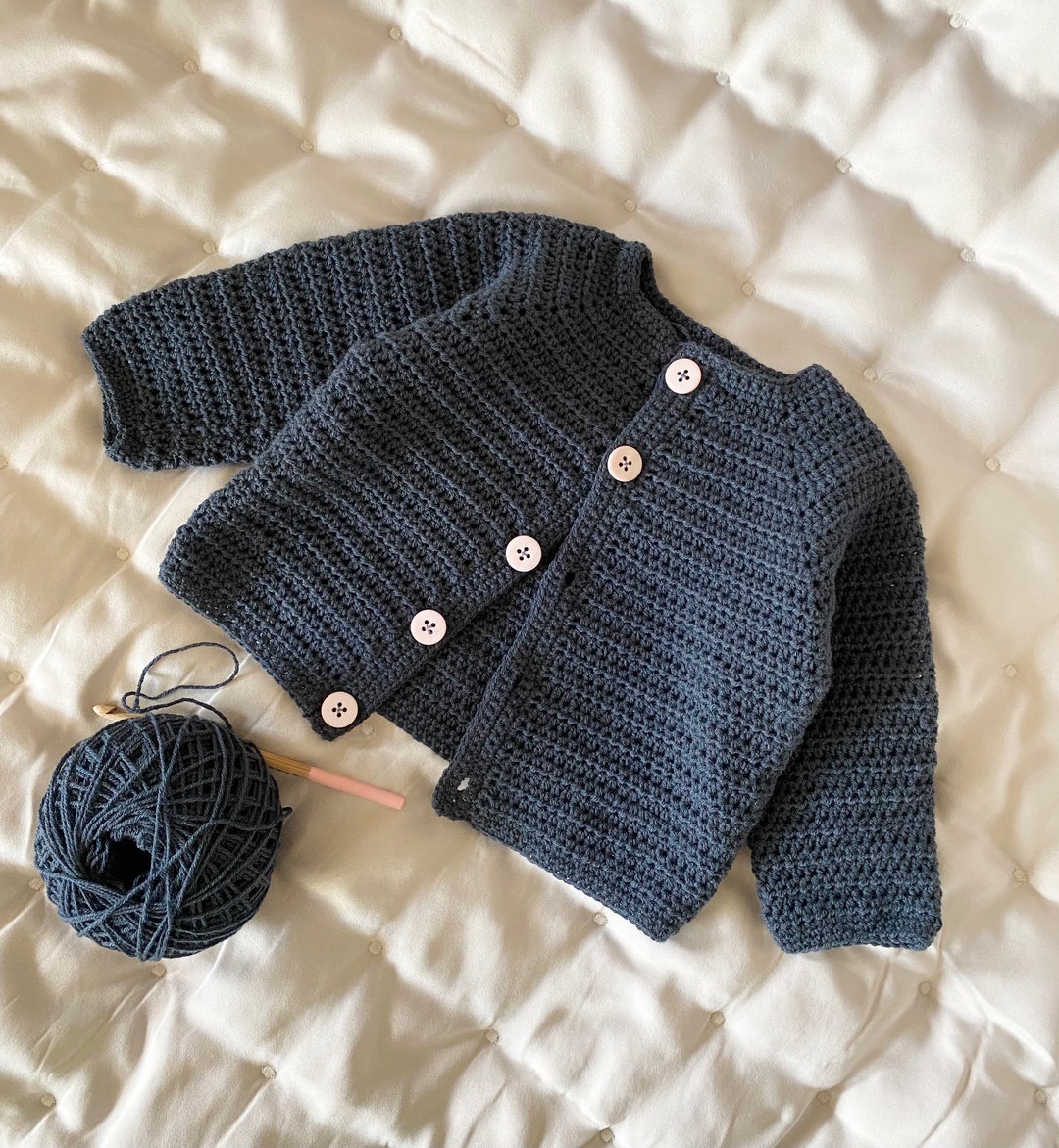 Crochet Pattern Cardigan-jacket Newborn-6 Years