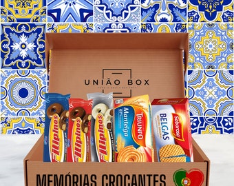 Memórias Crocantes - Portuguese Snacks - União Box