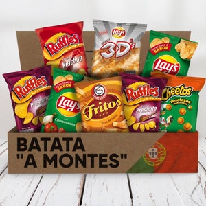 Batata "A Montes" Portuguese Snacks - União Box